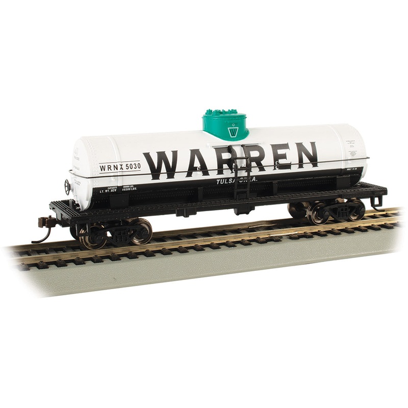Bachmann 17806 HO Scale 40' Single Dome Tank Car Warren Petroleum WRNX 5030