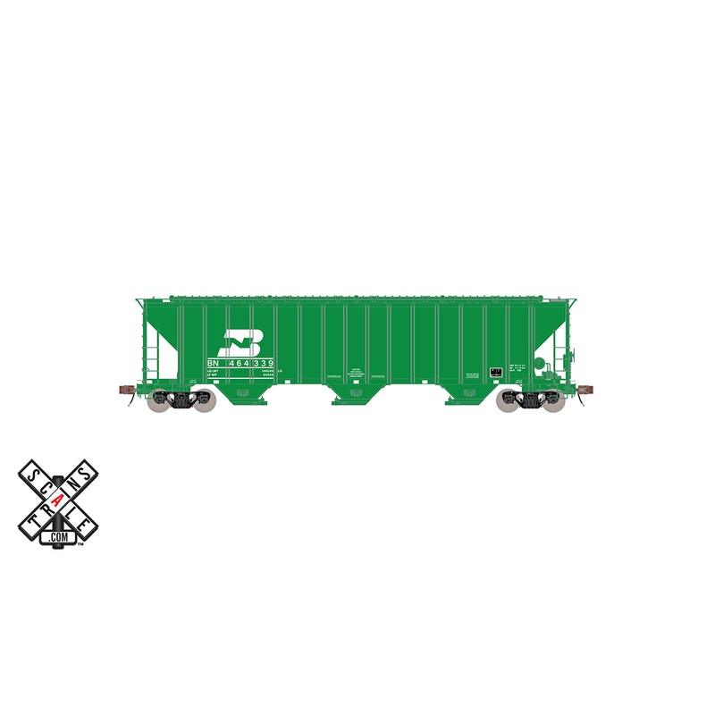 ScaleTrains 33024 HO Scale Rivet Counter PS-2CD 4785 Covered Hopper Burlington Northern BN 464804