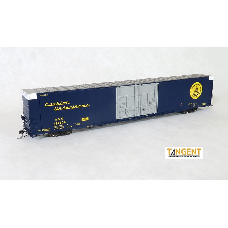 Tangent 25024-03 HO Scale Greenville 86' Auto Parts Boxcar Baltimore & Ohio B&O 492503