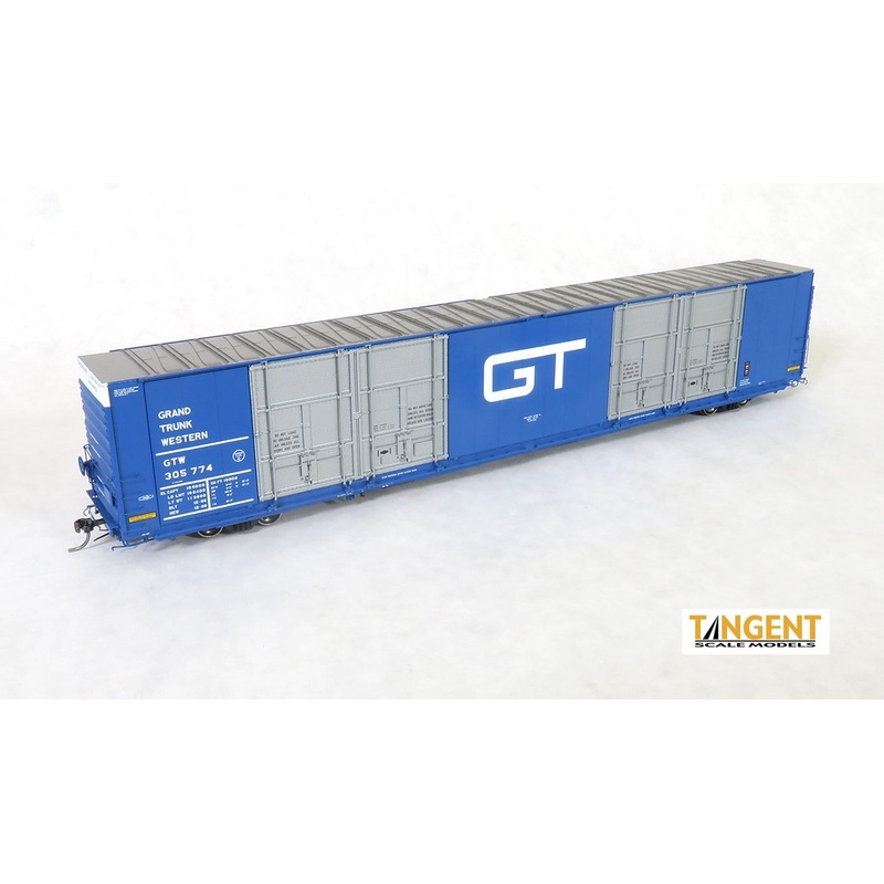 Tangent 25518-07 HO Scale 86' Auto Parts BoxcarGrand Trunk Western  GTW 305770