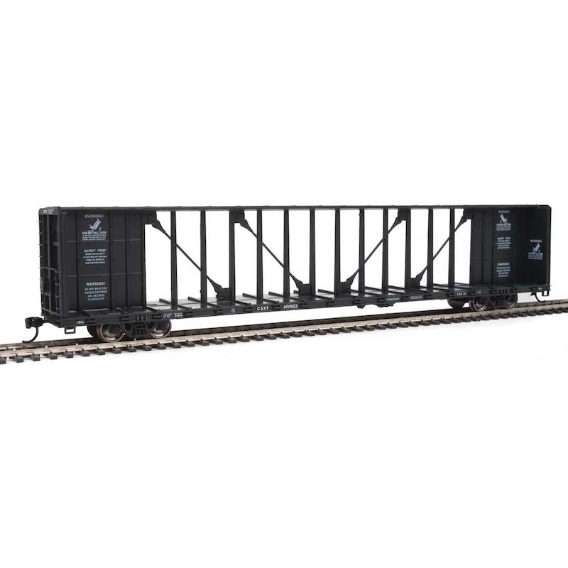 Walthers Mainline 910-4848 HO Scale 72' Centerbeam Flatcar CSX 600823