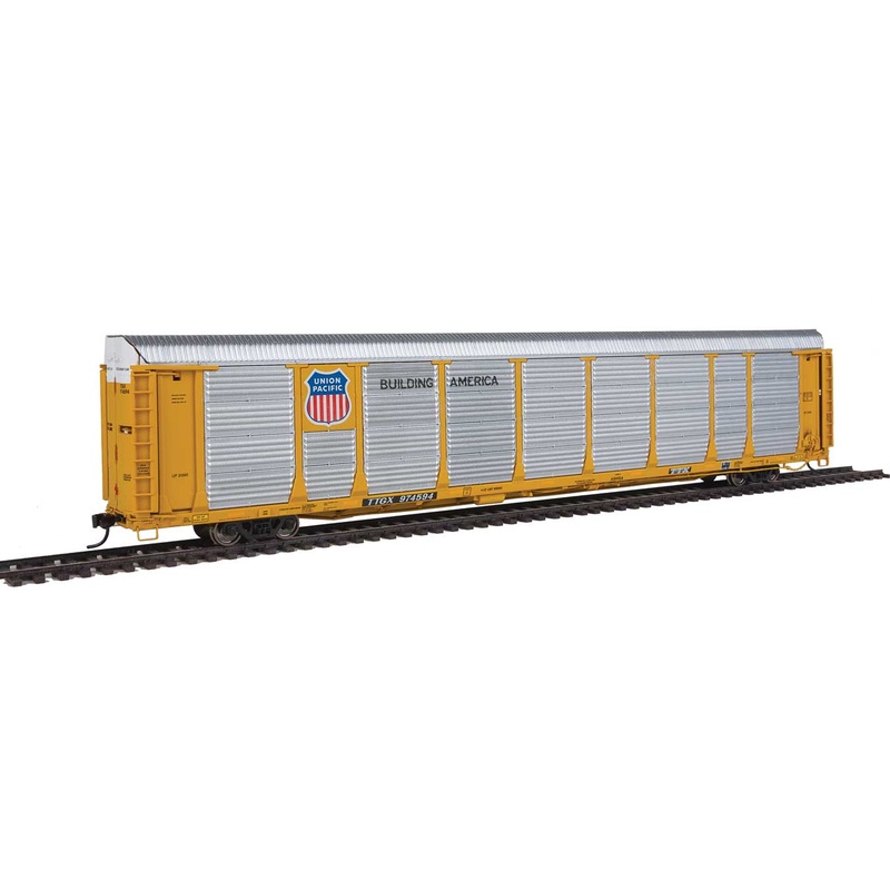 Walthers Proto 920-101368 HO Scale 89' Bi-Level Auto Carrier Union Pacific UP 21360 TTGX 974594