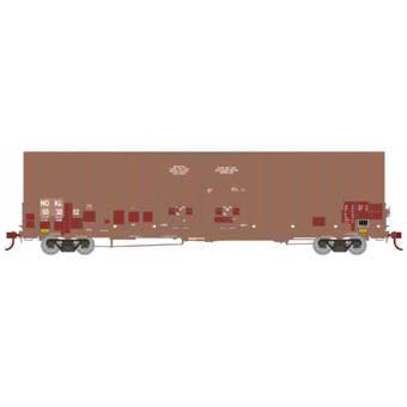 Athearn 75084 HO Scale 60' Gunderson Double Door Hi-Cube Boxcar (Primed for Grime) NOKL 603252