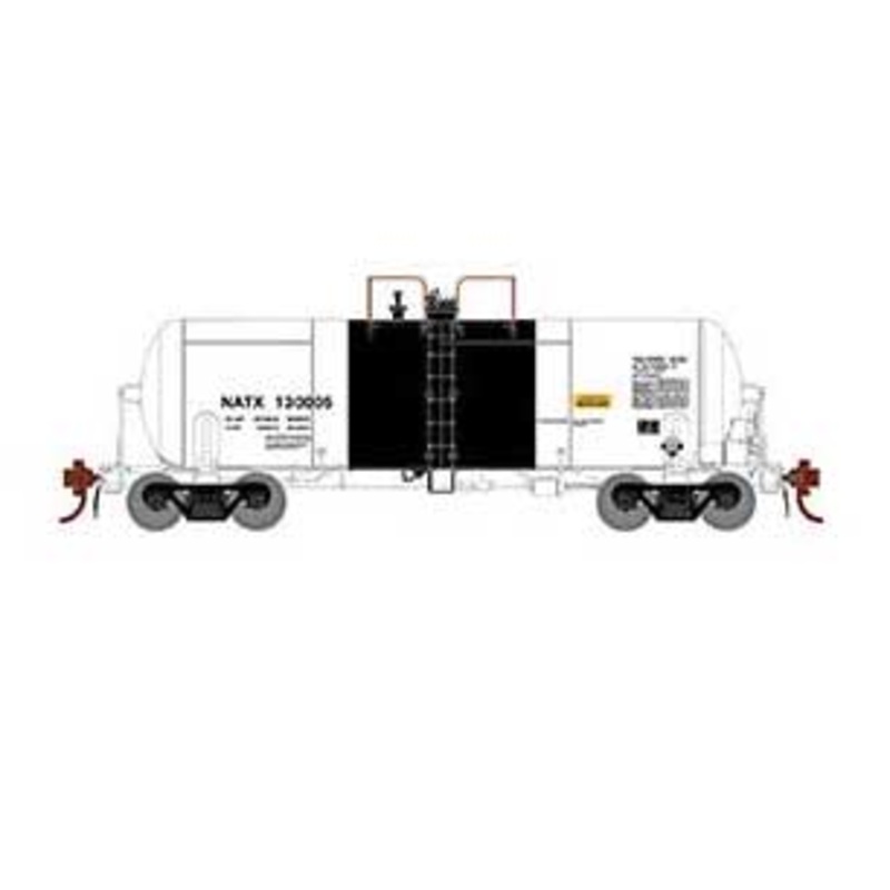 Athearn Genesis G25752 HO Scale 13,000 Gallon Acid Tank Car GE Rail NATX 130005