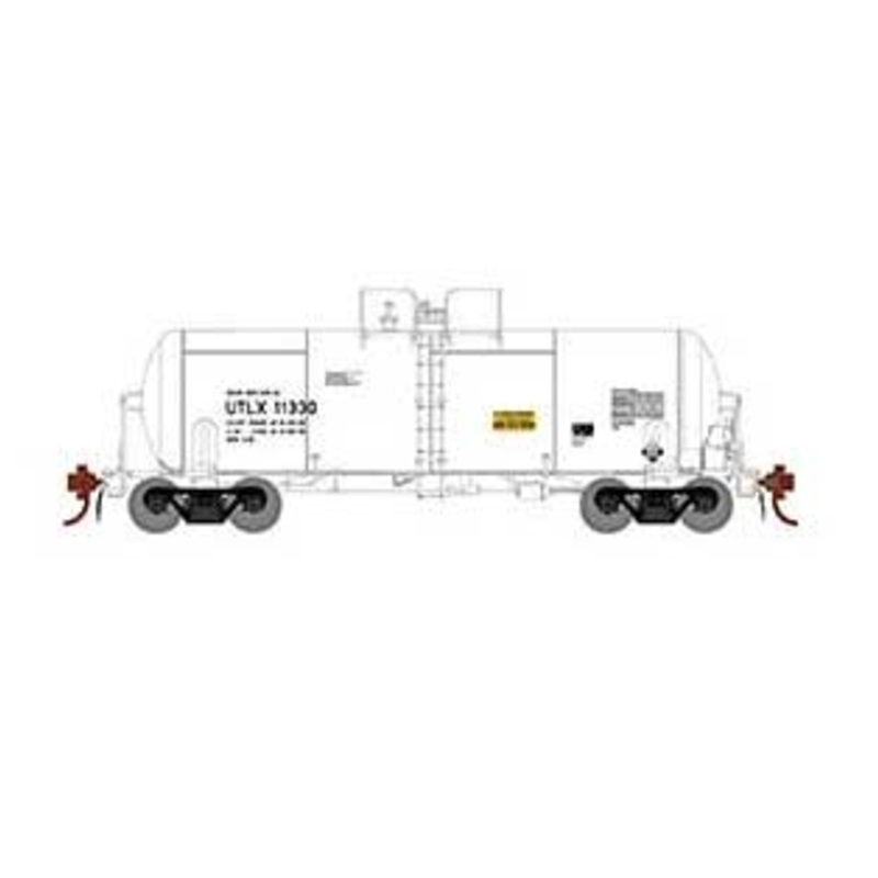 Athearn Genesis G25767 HO Scale 13,000 Gallon Acid Tank Car "White" UTLX 11330