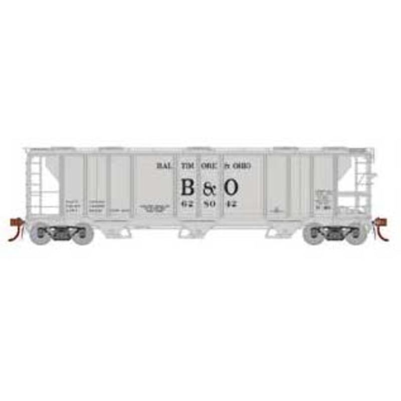 Athearn Genesis G73598 HO Scale PS-2 2893 Covered Hopper Baltimore & Ohio B&O 628042