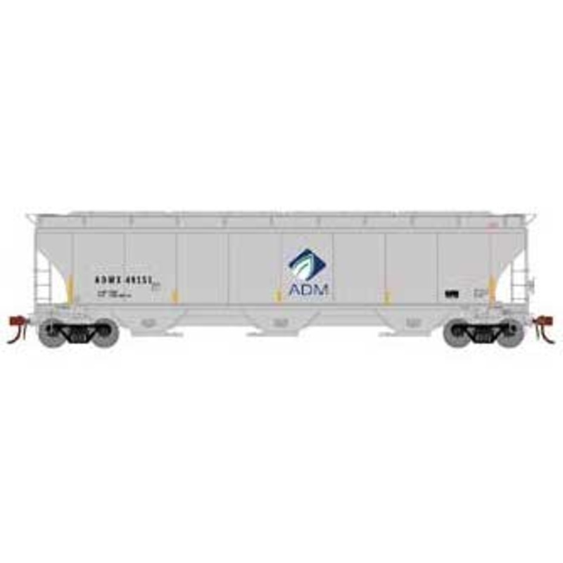 Athearn Genesis G89983 HO Scale Trinity 3 Bay Covered Hopper ADMX 49151