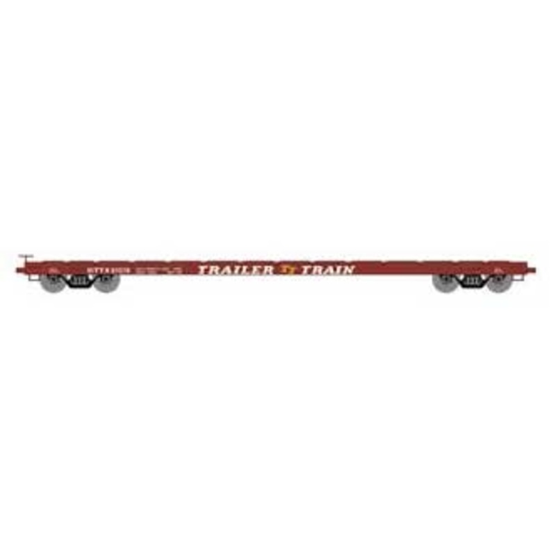 Athearn HO Scale 97070 60' Flatcar Trailer Train "Brown" OTTX 97079