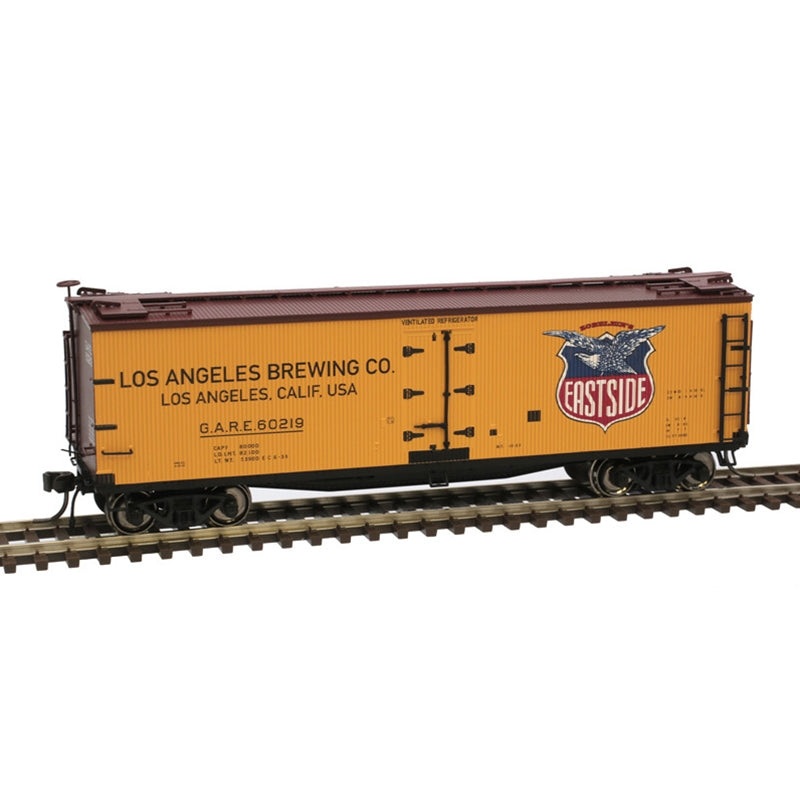 Atlas 20006321 HO Scale 40' Wood Reefer Eastside LA Brewing GARE 60219