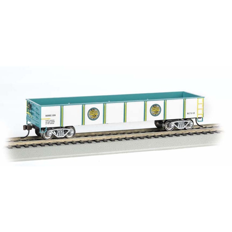 Bachmann 16603 HO Scale 40' Gondola Ringling Bros Barnum & Bailey Circus 120