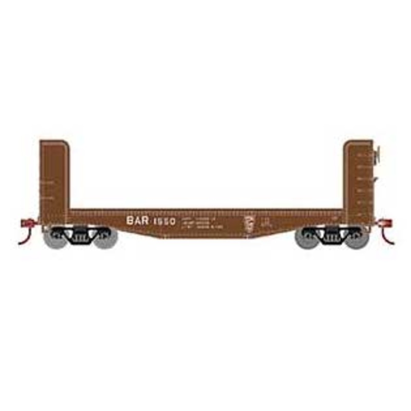 Roundhouse 91453 HO Scale 40' Pulpwood Flatcar Bangor & Aroostook BAR 1550