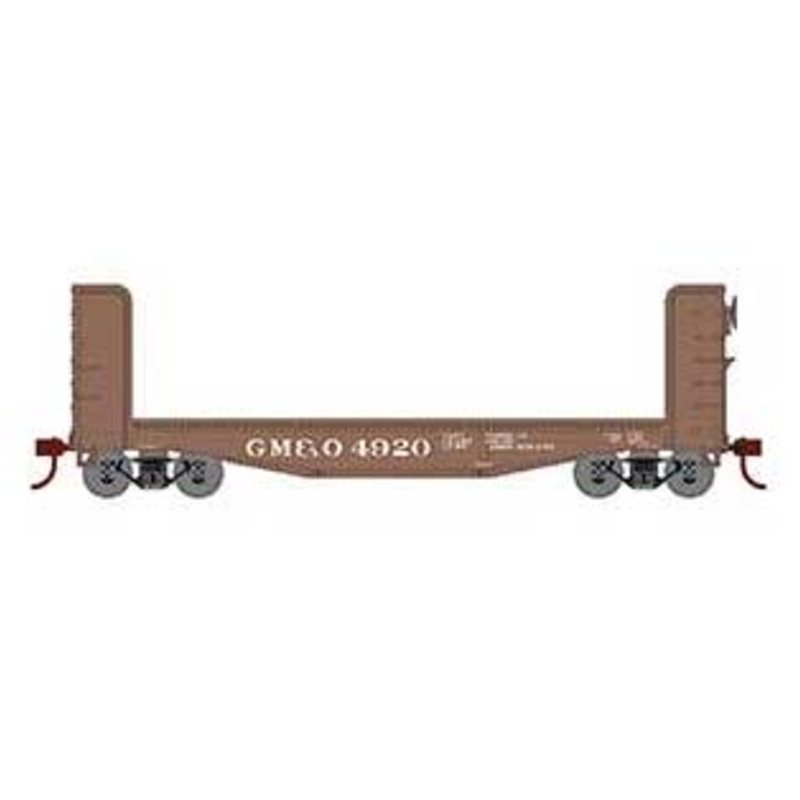 Roundhouse 91468 HO Scale 40' Pulpwood Flatcar Gulf Mobile & Ohio GM&O 4920