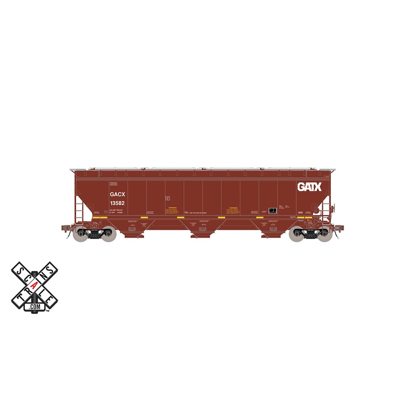 ScaleTrains Rivet 33316 HO Scale Gunderson 5188 Covered Hopper GATX GACX 13582