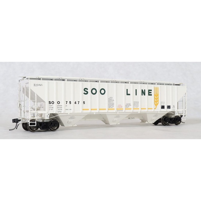 Tangent Scale Models 20055 PS 4750 Covered Hopper "Original 1-1980" SOO Line