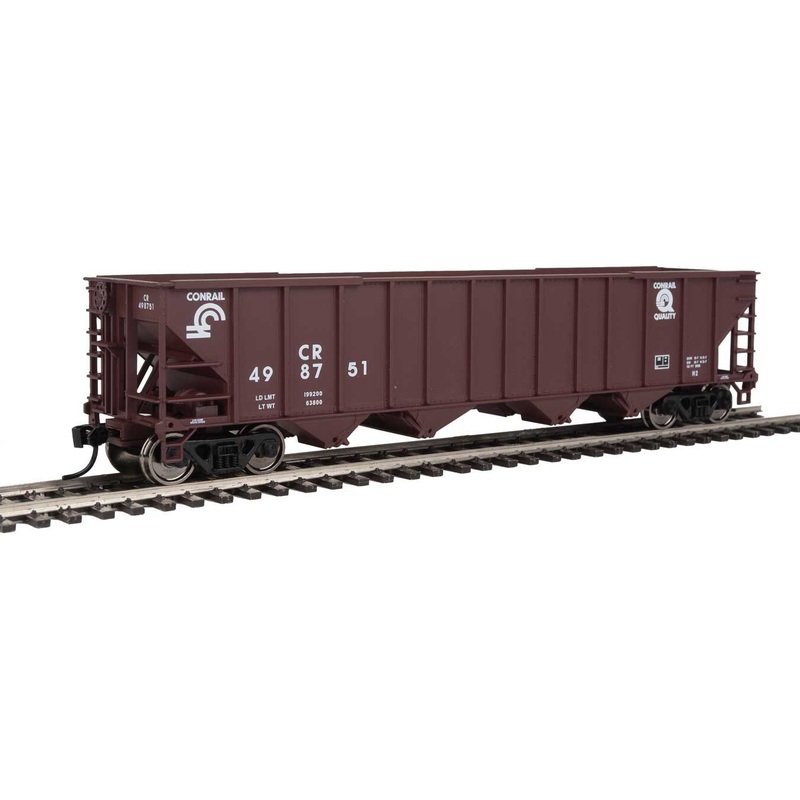 Walthers 910-1984 HO Scale 4 Bay 100 Ton Hopper Conrail CR 498751