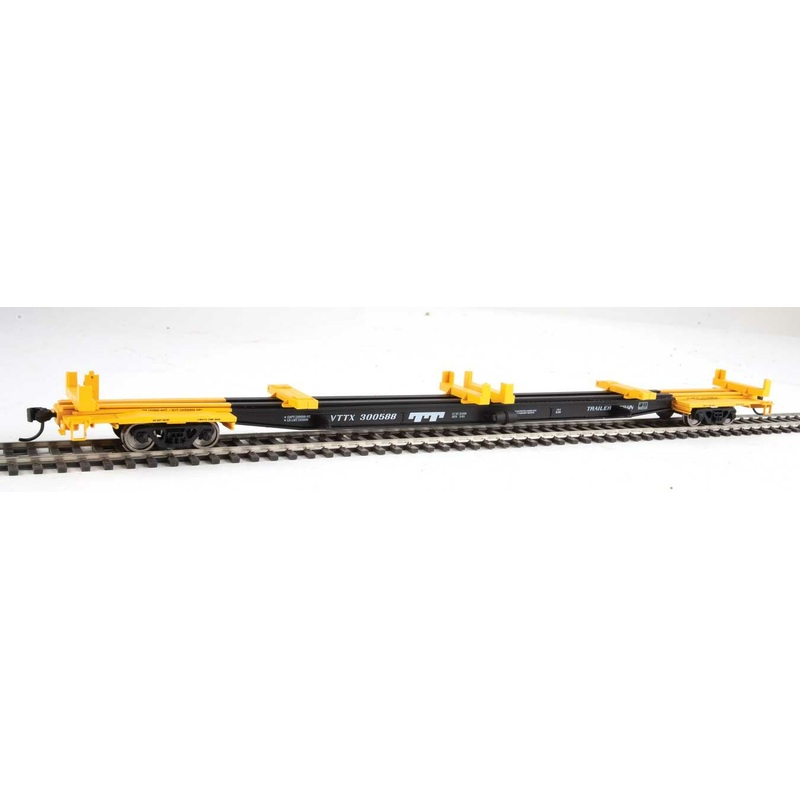Walthers Mainline 910-5546 HO Scale G85 85' Flatcar Trailer Train VTTX 300588