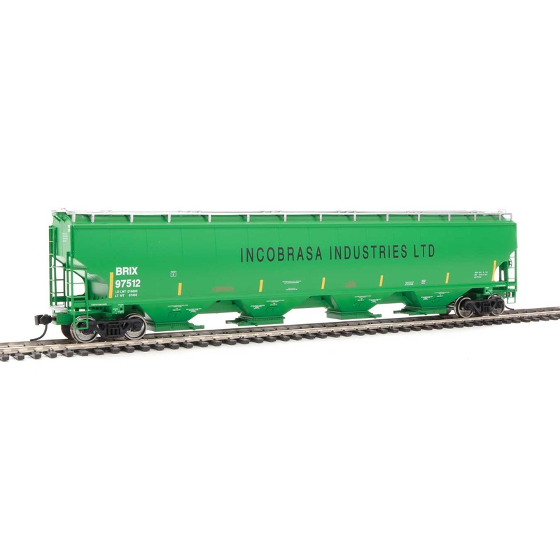 Walthers Proto 920-105858 HO Scale 67' Trinity 6351 4 Bay Hopper Incobrasa Industries BRIX 97512