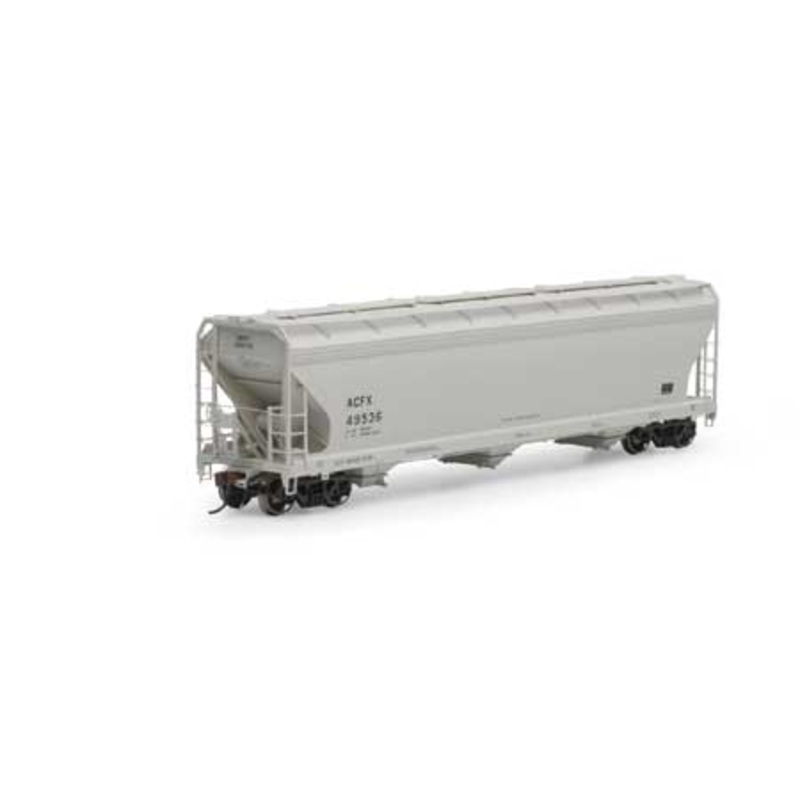 Athearn Genesis G15842 HO Scale ACF 4600 3 Bay Covered Hopper ACFX 49536