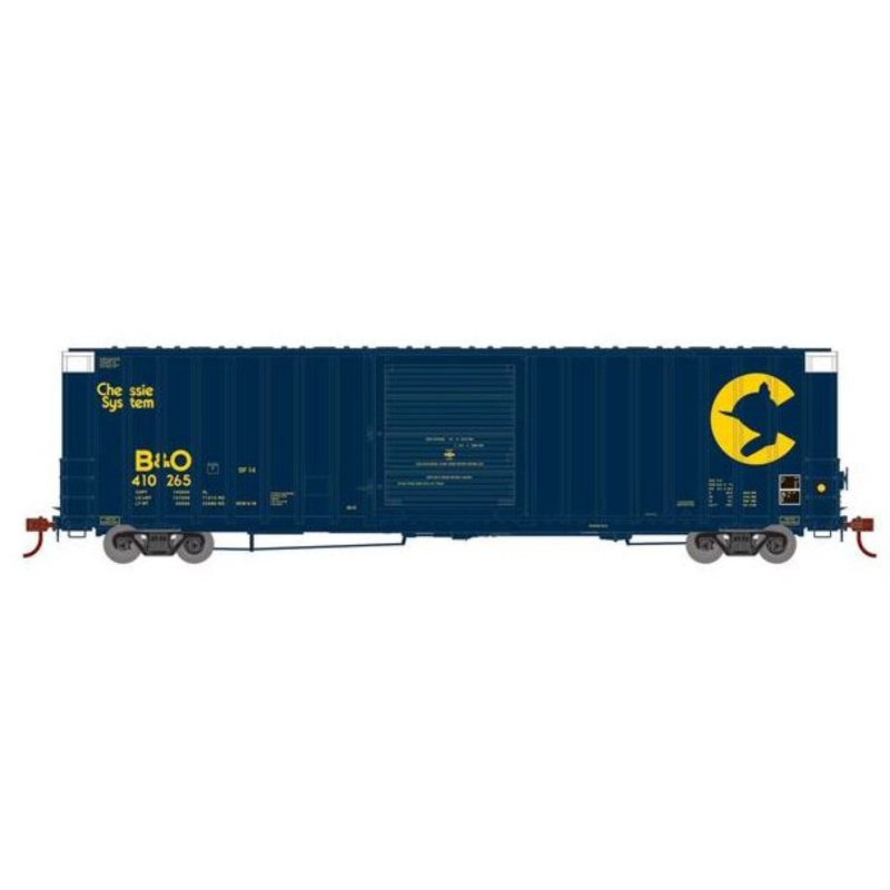 Athearn RTR 72833 HO Scale 60' ICC High Cube Boxcar Chessie System B&O 410265