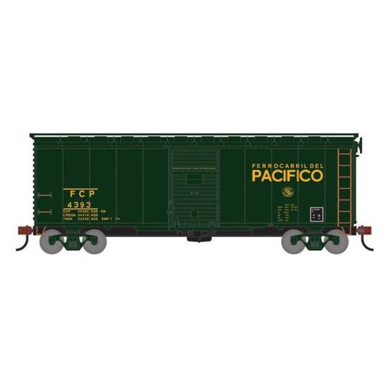 Athearn RTR 75348 HO Scale 40' Single Door Boxcar Ferrocarril FCP 4393