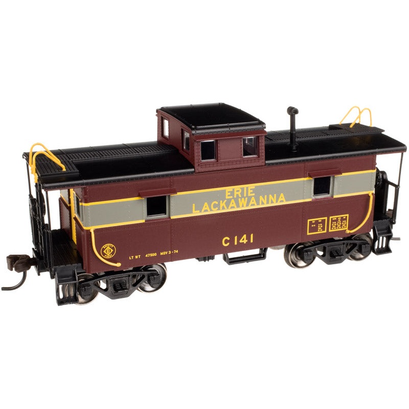 Atlas Trainman 20002422 HO Scale Center Cupola Steel Caboose Erie Lackawanna EL C147 - NOS