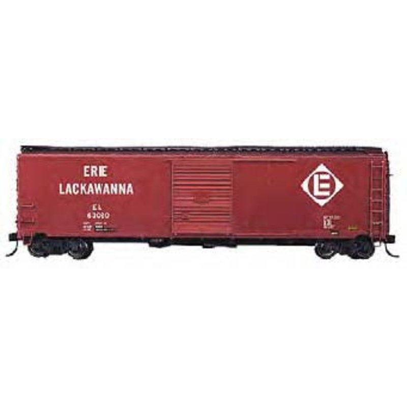 Branchline Trains 1017 HO Scale 50' Single Door Boxcar Kit Erie Lackawanna EL #'s Vary - NOS