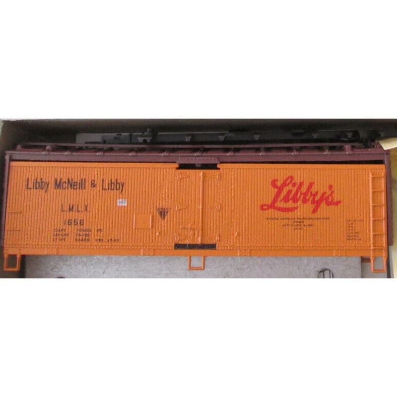 Branchline Trains 12801 HO Scale 40' Wood Reefer Libbys LMLX 1656 - NOS