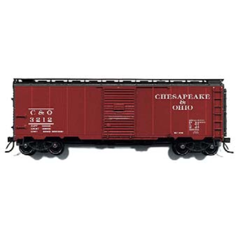 Branchline Trains 8003 HO Scale 40' AAR Boxcar Kit Chesapeake & Ohio C&O #s Vary - NOS