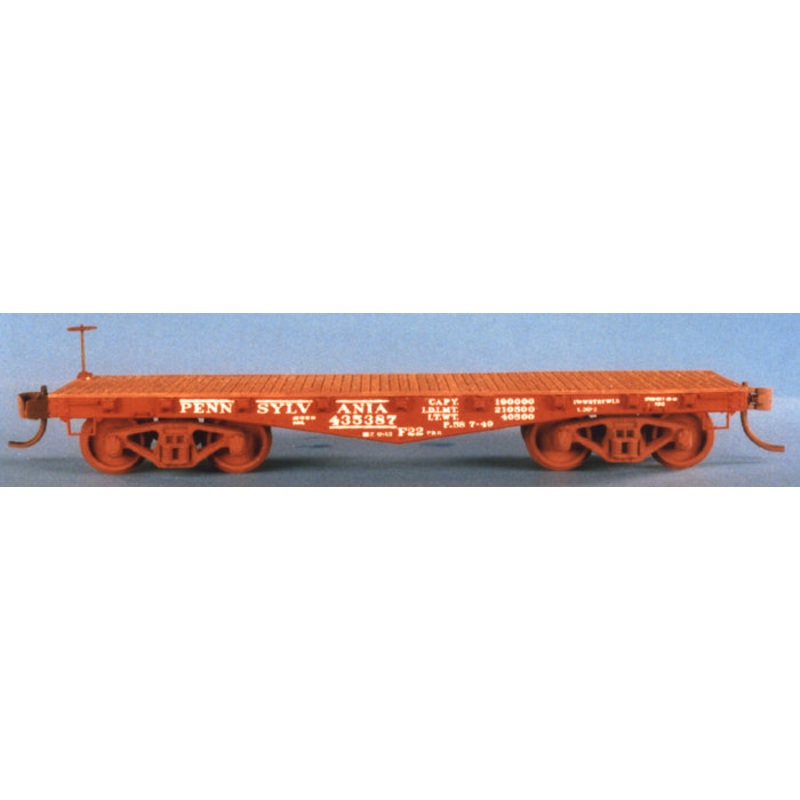 Funaro & Camerlengo 7011 HO Scale 30' F22 Heavy Duty Flatcar Kit PRR