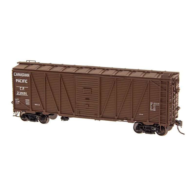 Intermountain 46075 HO Scale 40' WWII War Emergency Boxcar Canadian Pacific CP