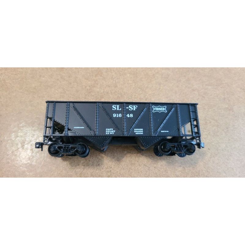 Mantua Heavys 729-12 HO Scale 2 Bay Open Hopper Kit w/ Load Frisco SLSF 91648 - NOS