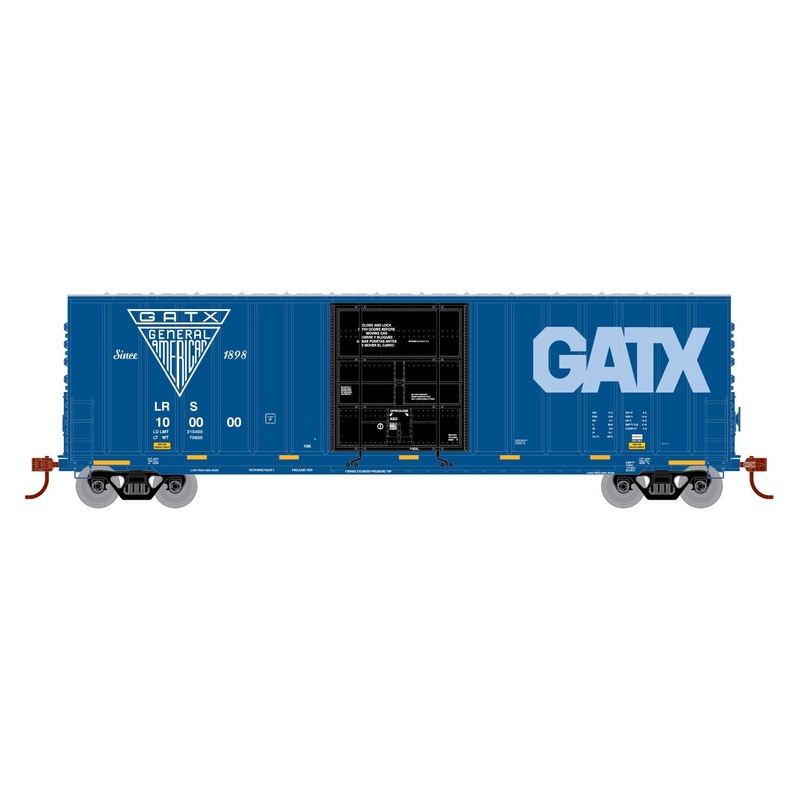 Roundhouse 1518 HO Scale 50' High Cube Plug Door Boxcar GATX/LRS