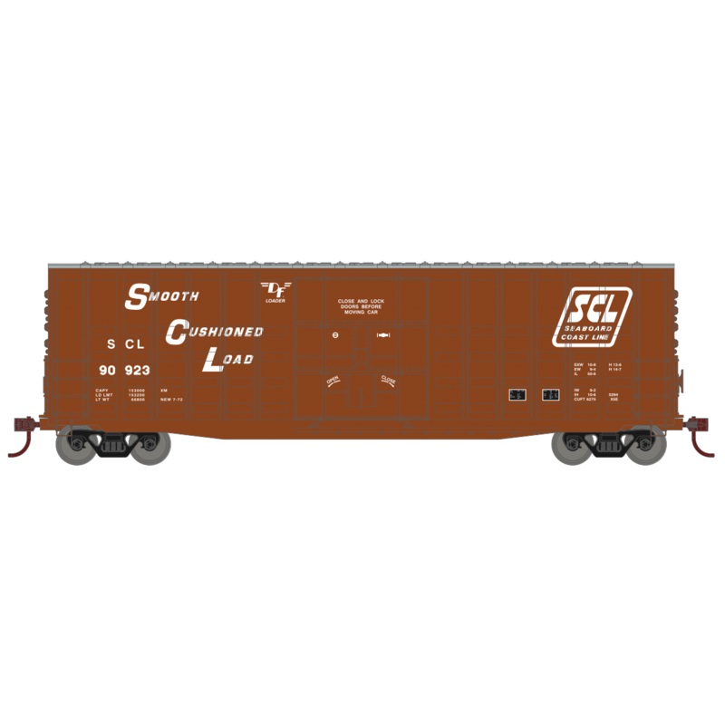 Roundhouse 88177 HO Scale 50' Waffle High Cube Boxcar SCL 90947