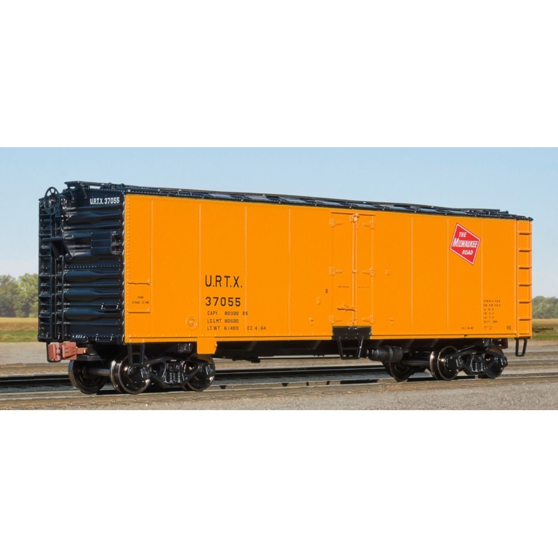 ScaleTrains Kit Classics 1260 40' Steel Reefer Milwaukee Road URTX 37055