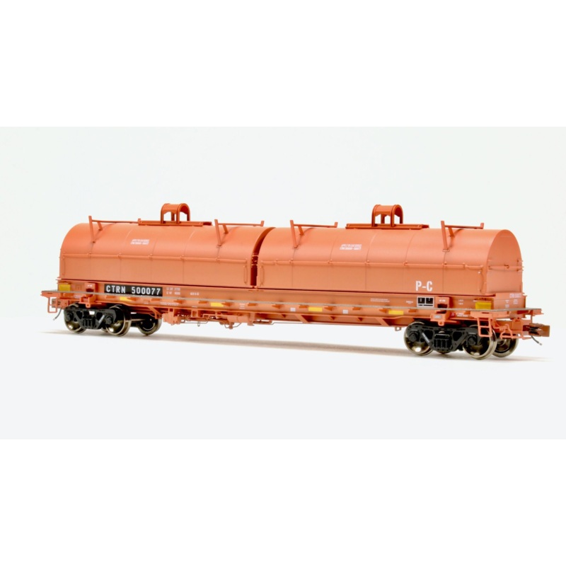 ScaleTrains Rivet 38507 HO Scale Thrall 48' Coil Steel Car "Distressed/Patched" CTRN 500077