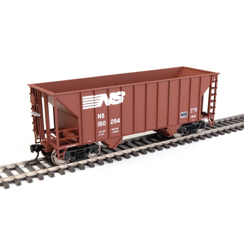 Walthers MainLine 910-56613 100 Ton 2 Bay Hopper Norfolk Southern NS 150294