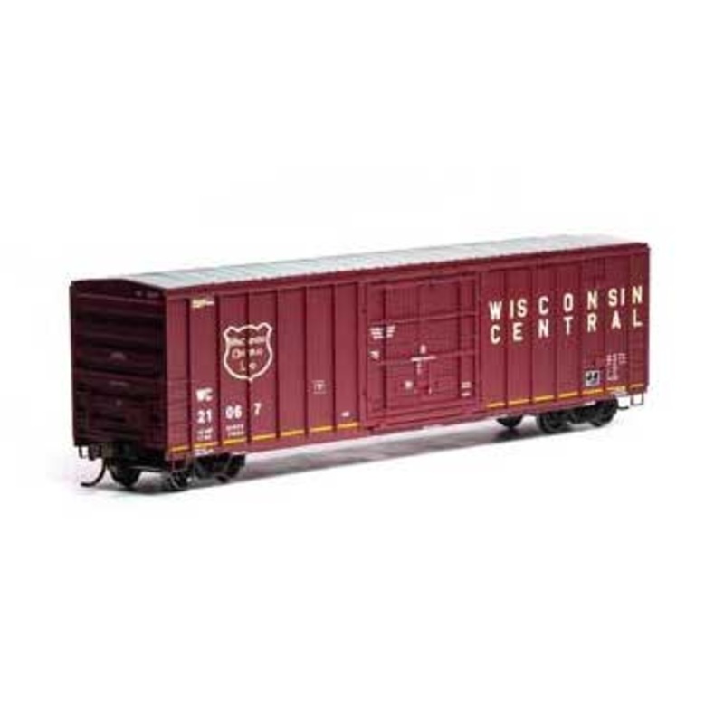 Athearn 87464 HO Scale 50' Superior Plug Door Boxcar Wisconsin Central WC 21067