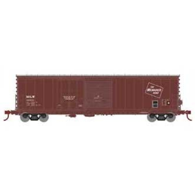 Athearn 89337 HO Scale 50' Combo Door Boxcar Milwaukee Road MILW 14001