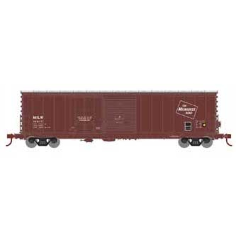 Athearn 89338 HO Scale 50' Combo Door Boxcar Milwaukee Road MILW 14017