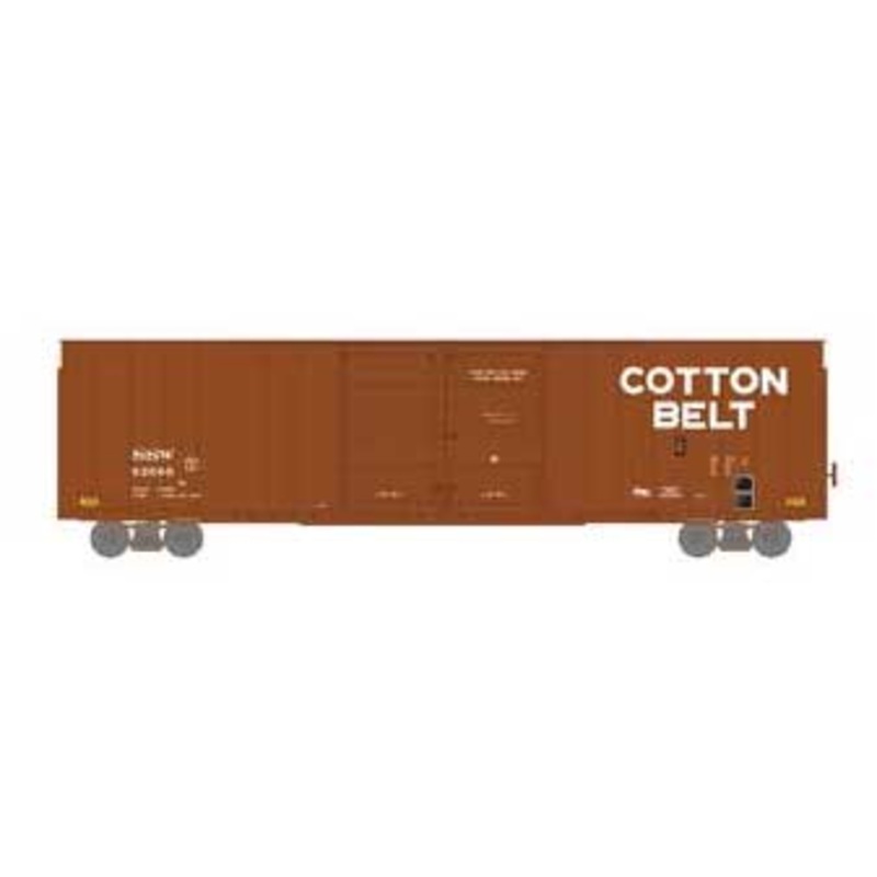 Athearn 90526 HO Scale 60' Hi-Cube Boxcar Double Door Boxcar Cotton Belt SSW 62699