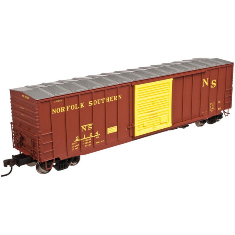 Atlas 20003664 HO Scale 50' Rib Side Boxcar Norfolk Southern (Original) NS 2130