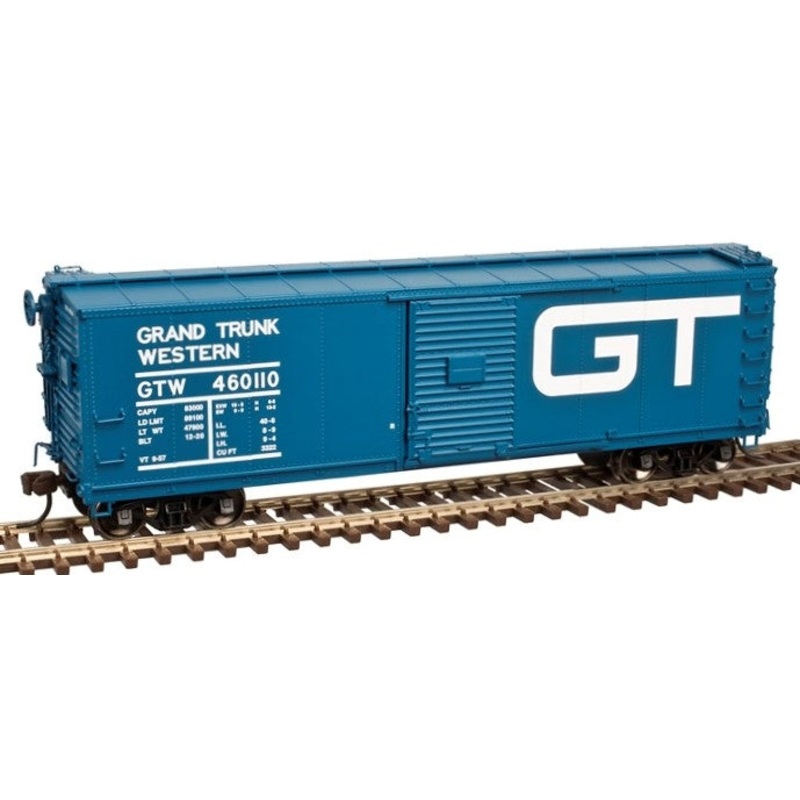 Atlas 20004346 HO Scale USRA 40' Steel Boxcar Grand Trunk Western GTW 460346