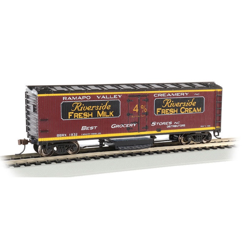 Bachmann 16333 HO Scale Track Cleaning 40' Wood Reefer Rampo Valley