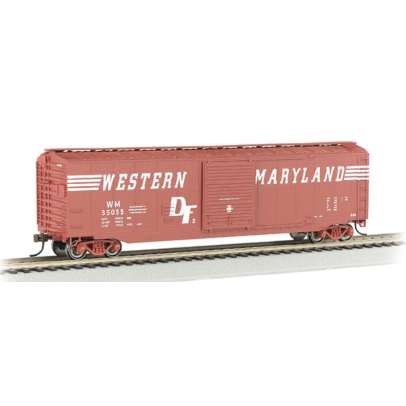 Bachmann 19409 HO Scale 50' Boxcar Western Maryland WM 35055