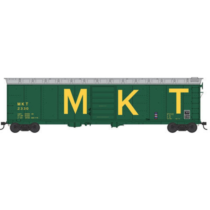 Bowser 41558 HO Scale 50'2" Boxcar MKT 2318