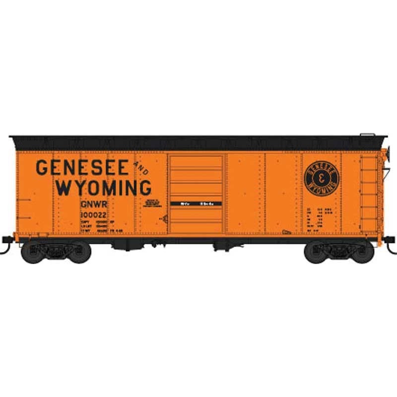 Bowser 42428 HO Scale 40' Boxcar Genesee & Wyoming G&W 100003