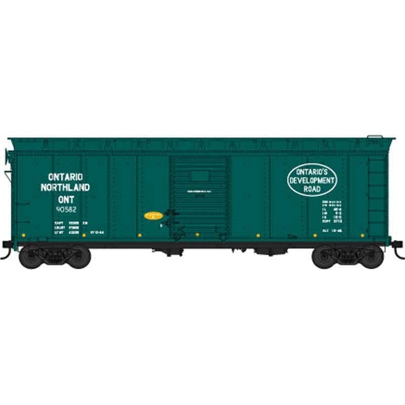 Bowser 42453 HO Scale 40' Boxcar Ontario Northland ONT 90975