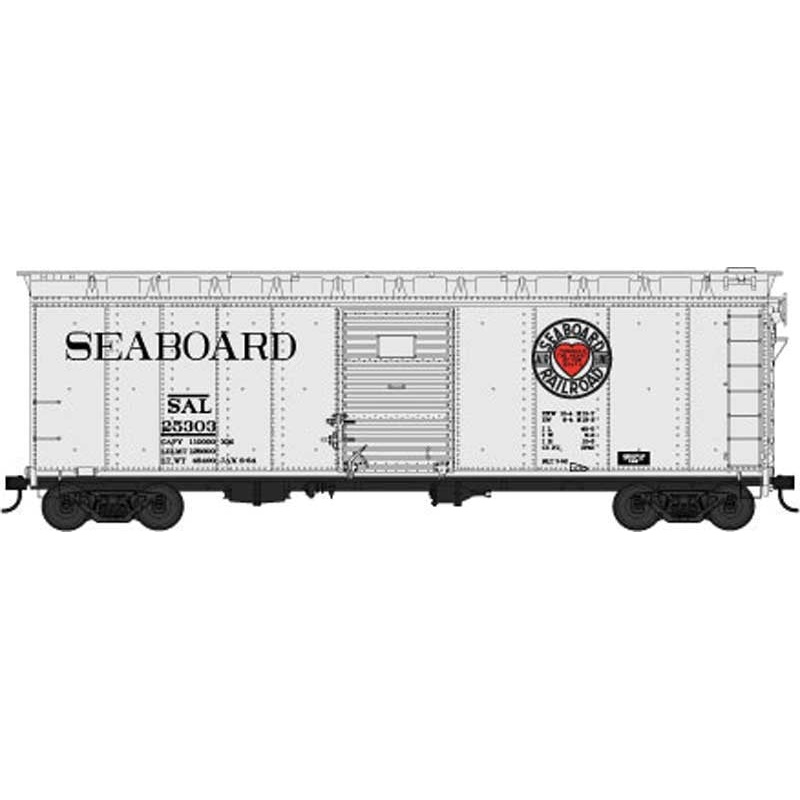 Bowser 42457 HO Scale 40' Boxcar Seaboard SBD 25402