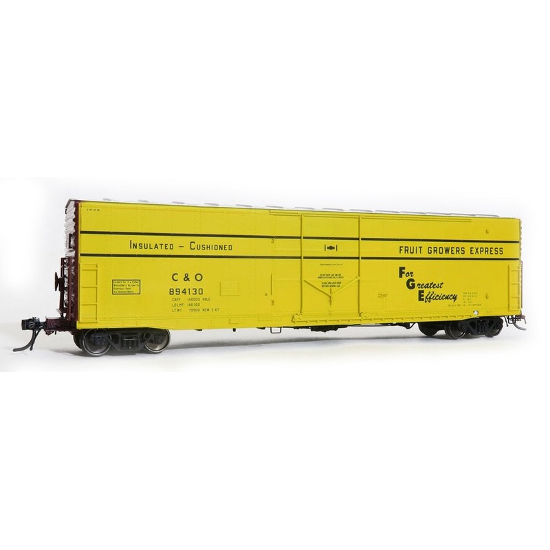 Moloco Trains 42004-01 HO Scale FGE 50' RBL Chesapeake & Ohio Builders Scheme C&O 894130