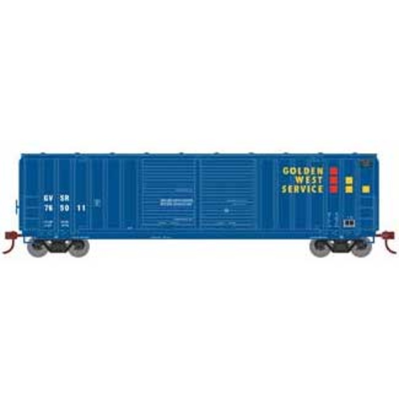 Roundhouse 1066 HO Scale 50' FMC 5283 Double Door Boxcar Golden West GWS 765011